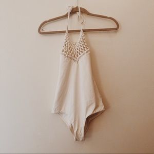 Urban Outfitters crochet 1-piece suit